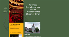 Desktop Screenshot of germanchurchseattle.org